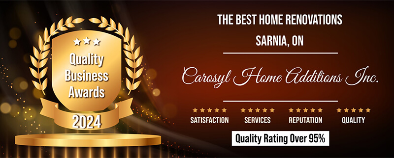 Carosyl Home Additions Inc. Award